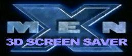 X-Men 3D Screen Saver