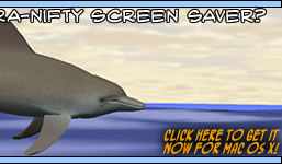 3D Screen saver for Mac OS X