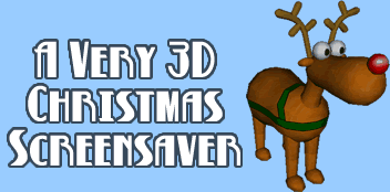 A Very 3D Christmas Screensaver