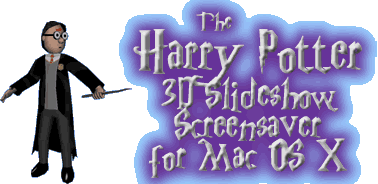 Harry Potter 3D Slideshow Screensaver for Mac OS X