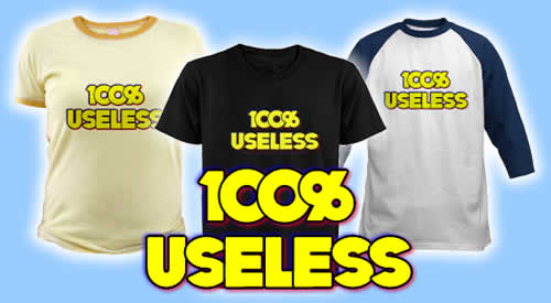 100% Useless design